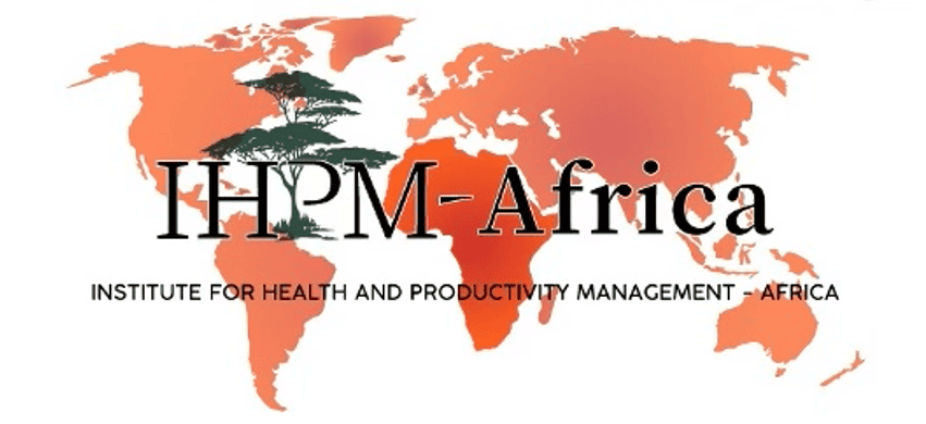 IHPM-Africa logo over orange world map